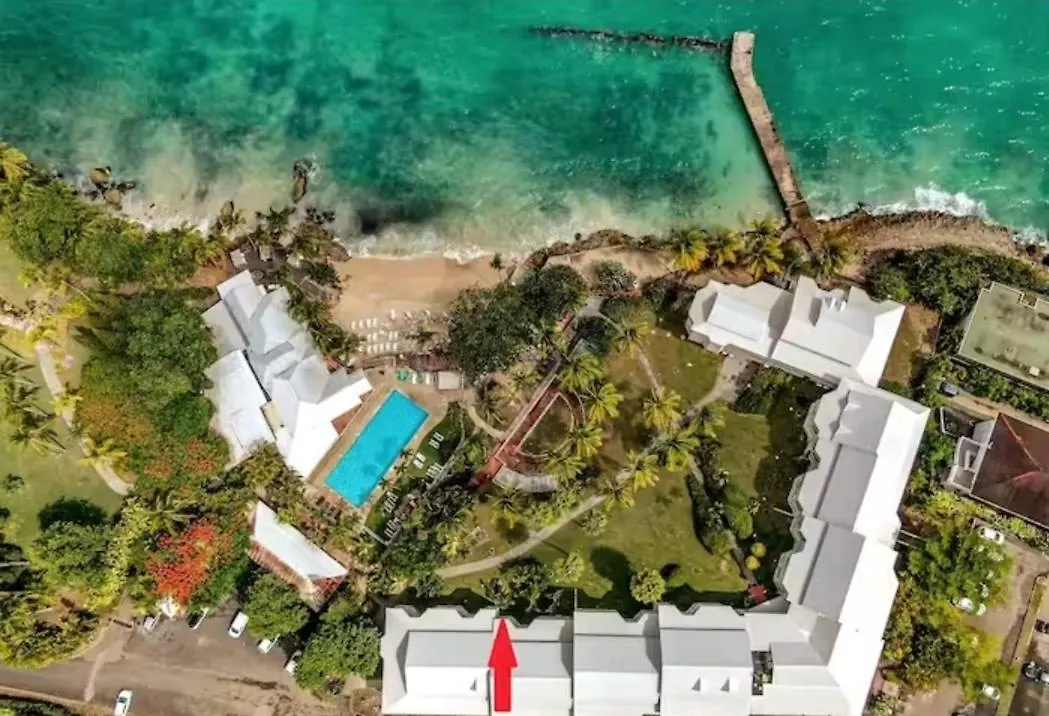 F1 Vue Mer, Acces Plage, En Centre-Ville Le Gosier  Guadeloupe