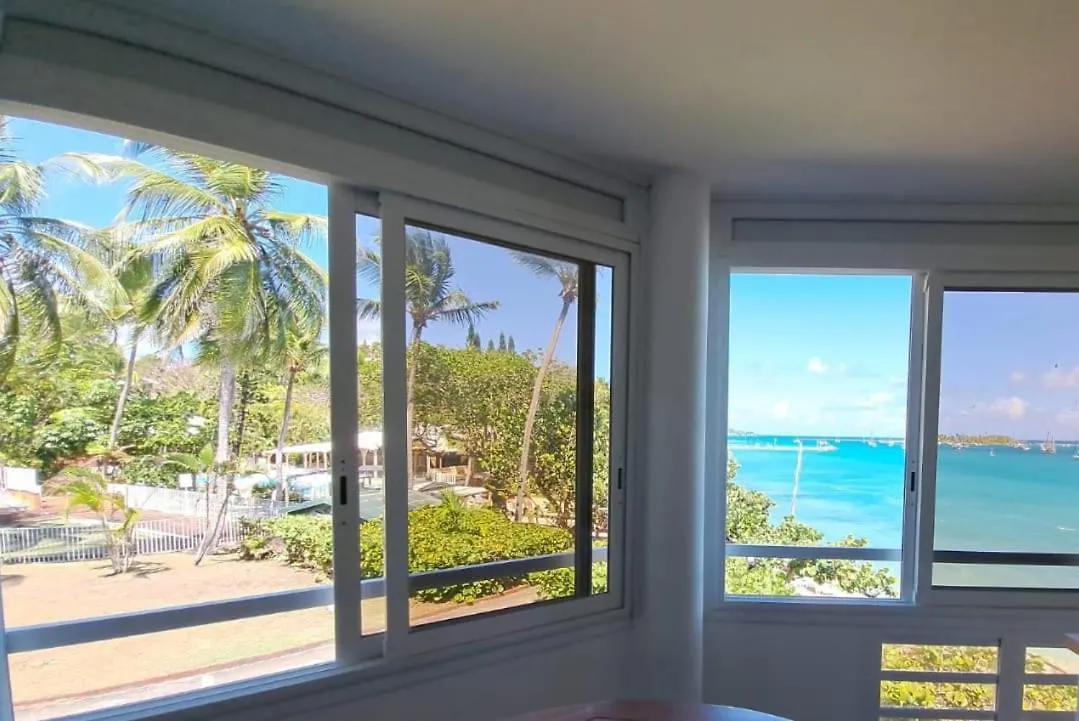 F1 Vue Mer, Acces Plage, En Centre-Ville Le Gosier  Apartment